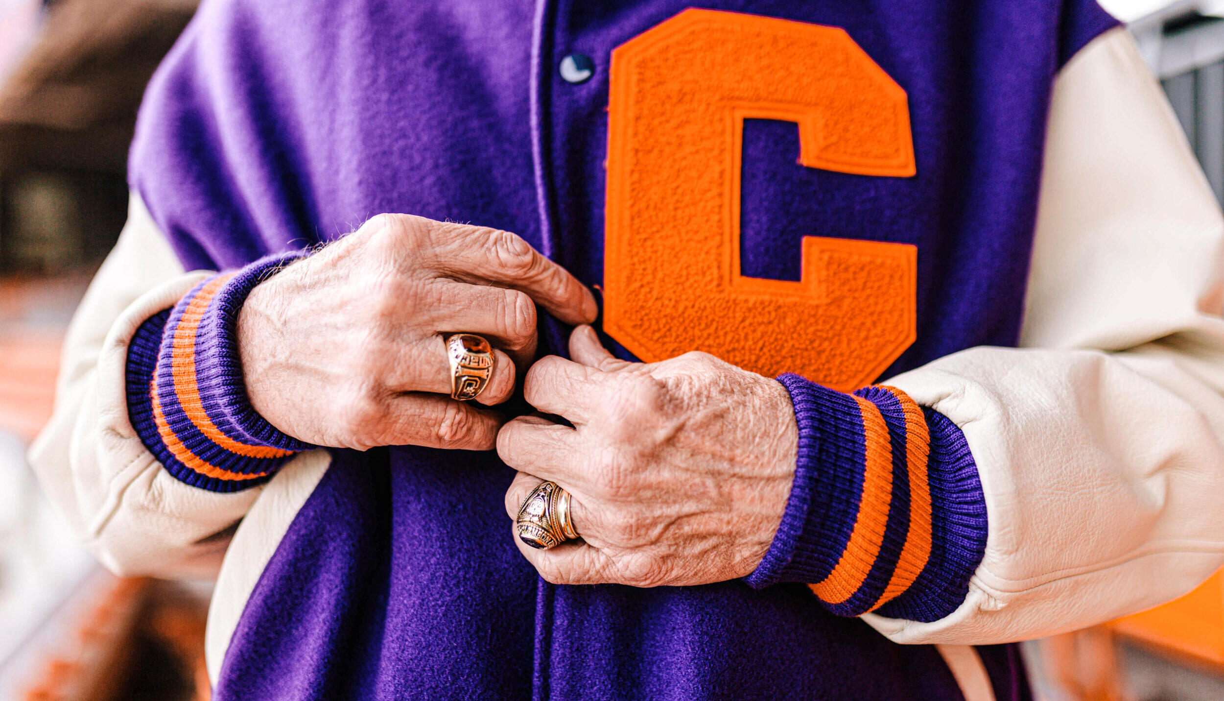 Clemson tigers 2024 letterman jacket